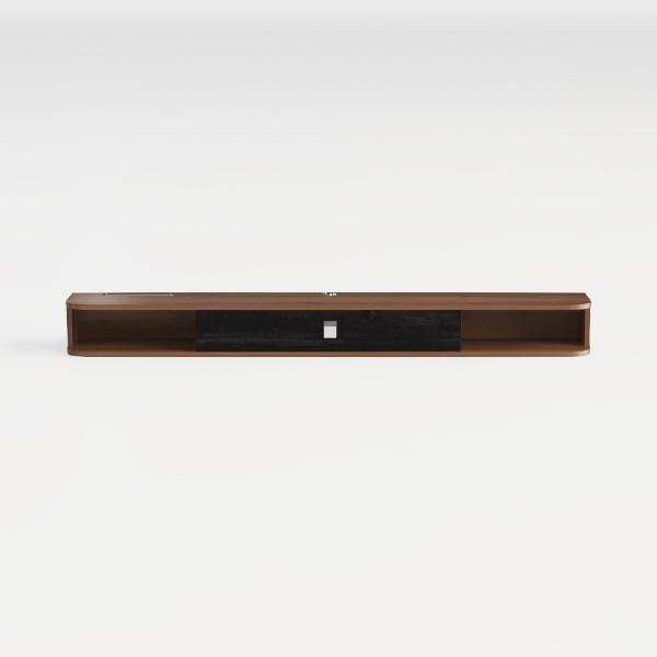 Pmnianhua Floating TV Shelf, 70'' Wall Mounted TV