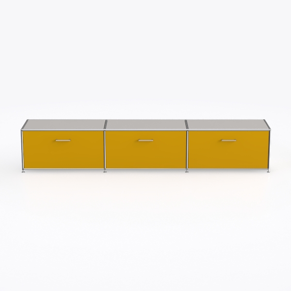 Davea_Bosse storage sideboard 1OH 240cm yellow