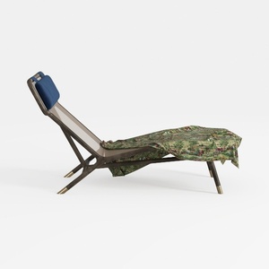 Folding Backpack Beach Chair Aluminum 5-Position