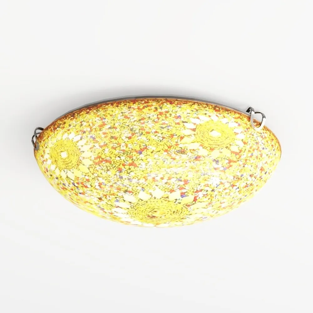 18-Light 32 inch Large Crystal Chandelier Flush 