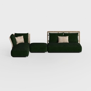 110.25x67'' Modern Upholstered L-Shape Sectional S