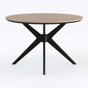 NORDICANA 3-Piece Wooden Dining Set, Space-Saving