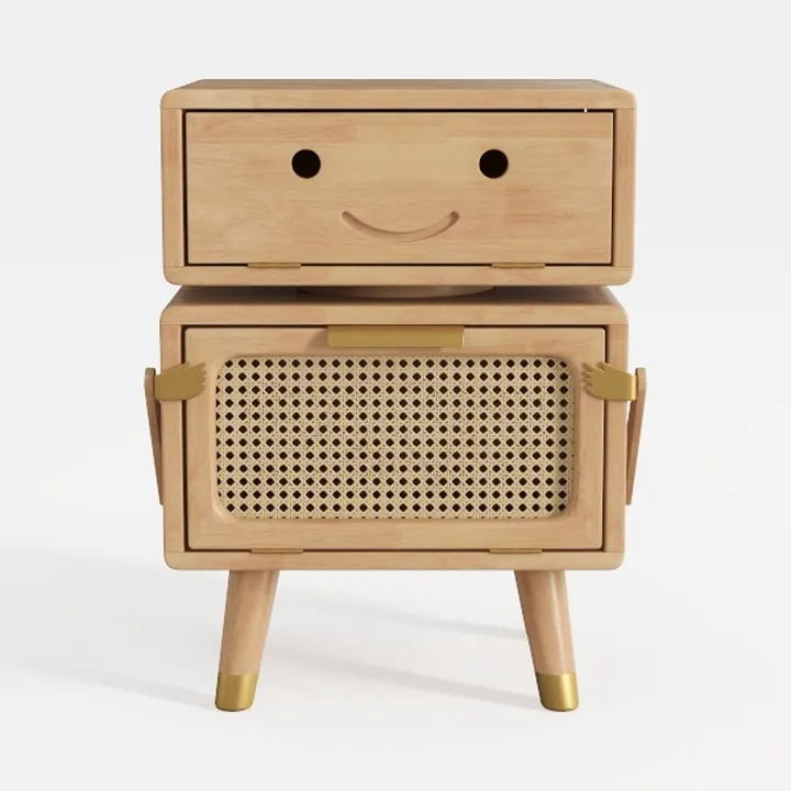 Nightstand Locker Bedroom Bedside Cabinet Small