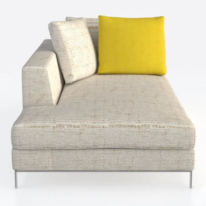 Miscoos Chenille Oversized Chair with Ottoman - 39