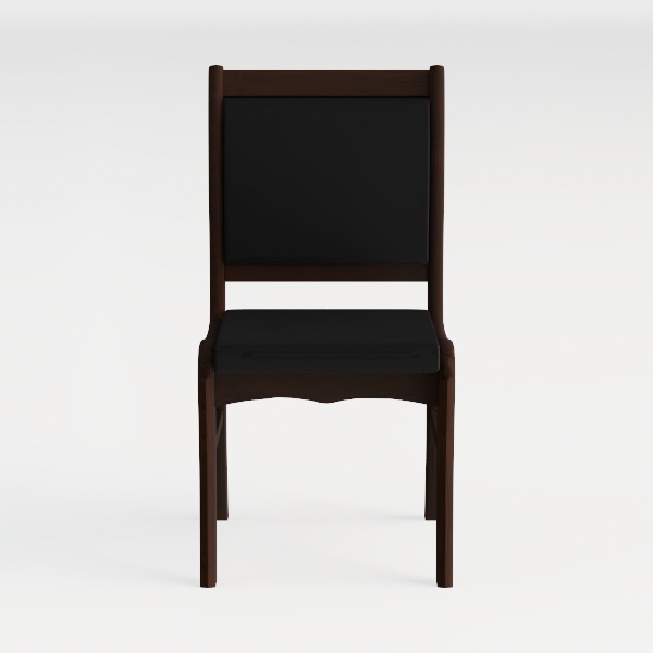 Transitional Dining Wooden Side Chairs Set of 6pc 