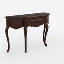 All Things Cedar LYY900-3 Executive Desk | Premium Right 45 Degree View