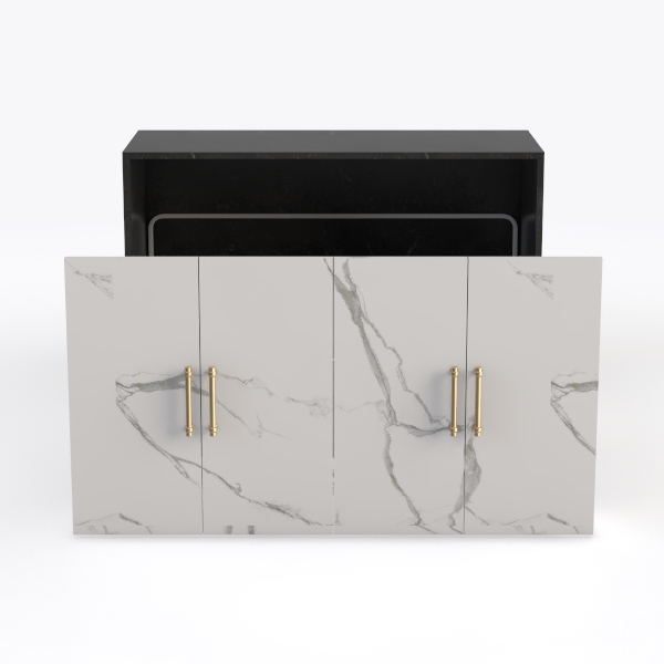 58.69 in. Bath Vanity Cabinet without Top in Carra