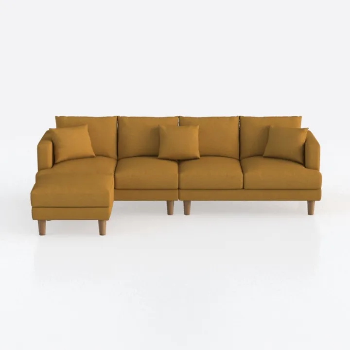 79.50 inches Long, Corduroy Sofa Fabric, with Thre