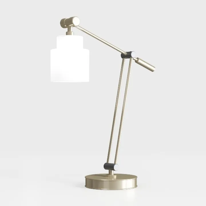 OYEARS Modern Industrial Desk Lamp for Reading LED
