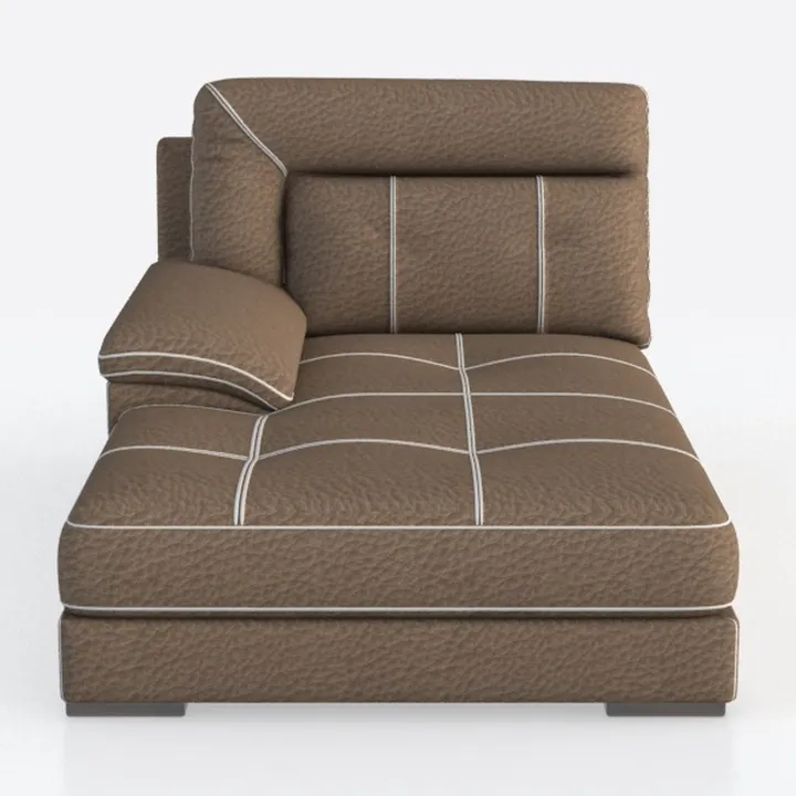 4 Seater Modular Sectional Sofa,L-Shaped Compressi