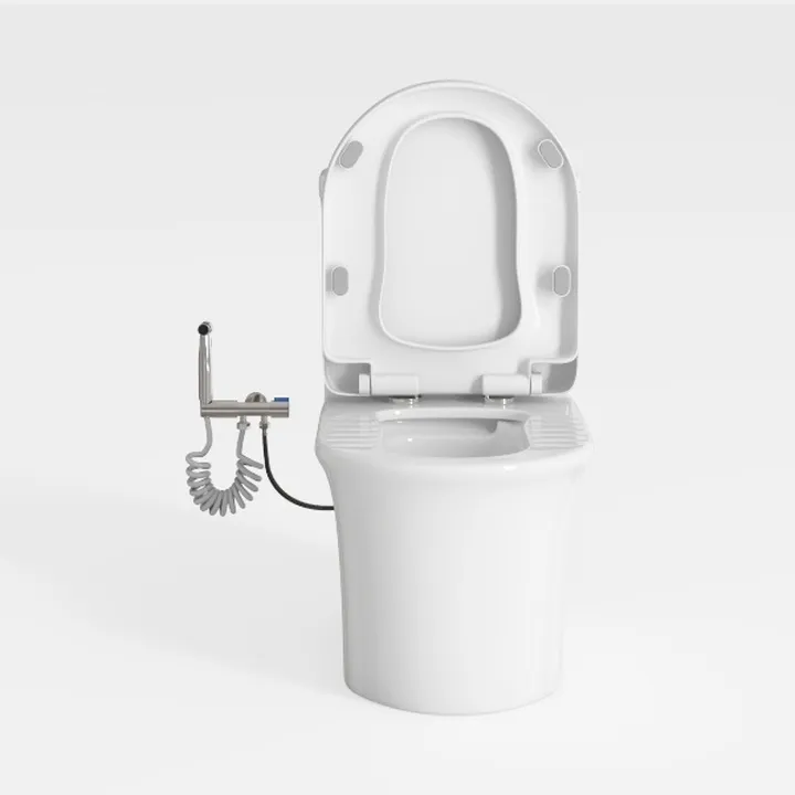 ALPHA BIDET UXA Pearl Auto Bidet Toilet Seat in