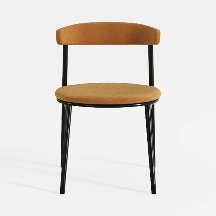 Armless Dining Chairs, Leather Upholstered Kitchen