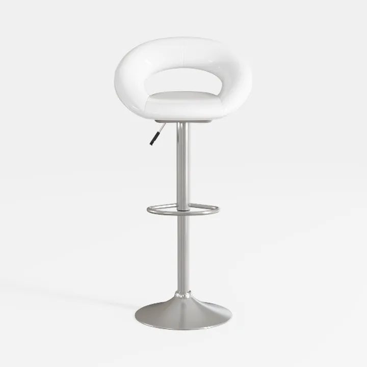 Bar Stools Modern PU Leather Adjustable Swivel
