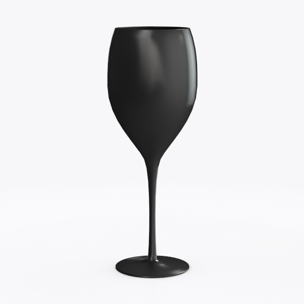 Wine Glasses - Midnight Black
