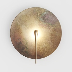wall lamp-Luxe Brass