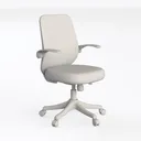 Portable Ergonomic Kneeling Desk Chair, Adjustable Left 45 Degree View