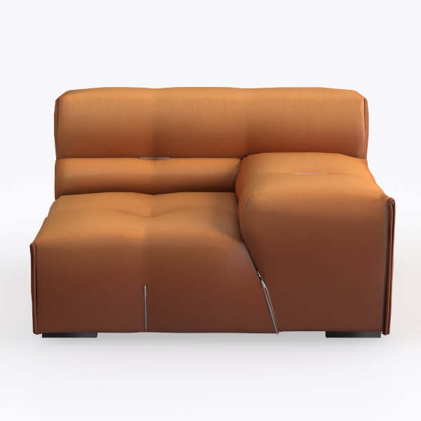 Valencia Nathan Nappa Leather Couch - 4 Seats with