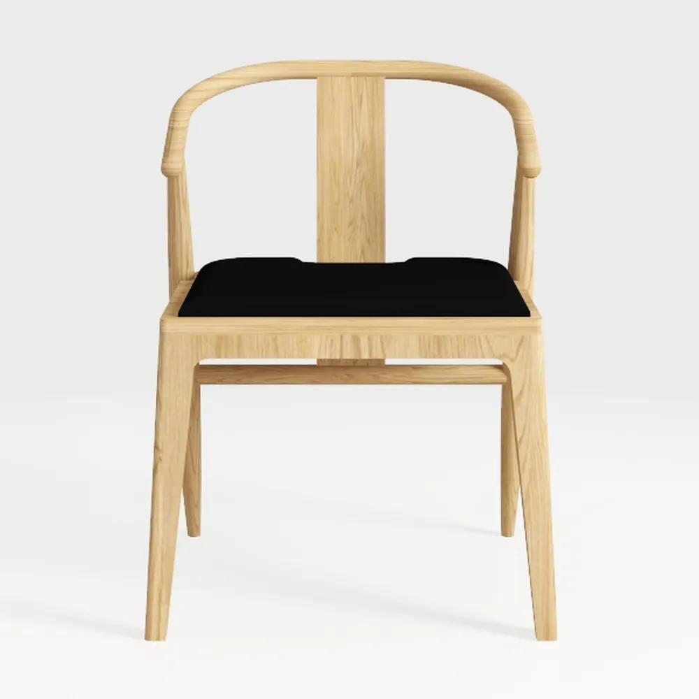 GOFLAME Bamboo Accent Chair, Mid-Century Modern Ar