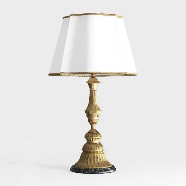 28.75&quot; Modern Table Lamps Set of 2, Gold Bedside 