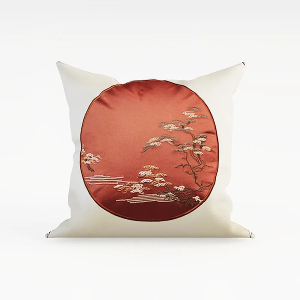 Soft Outdoor Pillow Covers 18x18in Happy