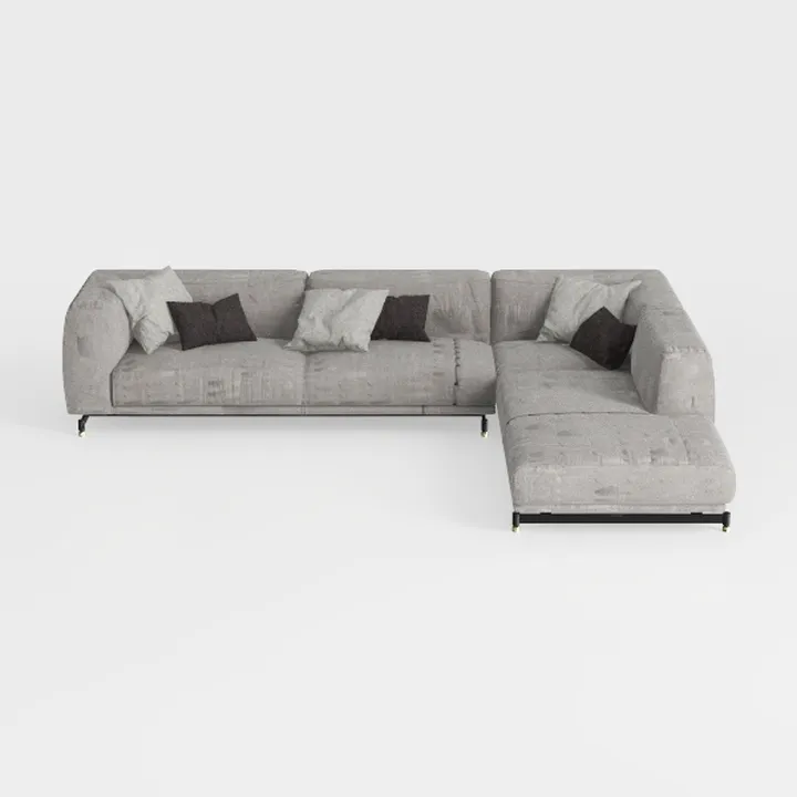 Meridian Furniture 601Grey-Sec4A Serene Collection