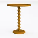 Convenience Concepts Palm Beach Spindle 17.75" Left 45 Degree View