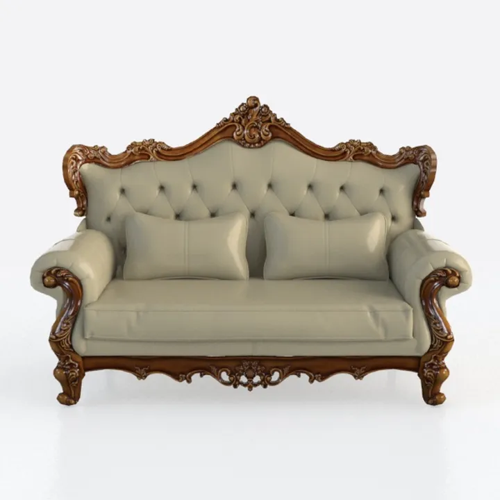 Luxury Victorian Couch - Floral Couch with Crystal