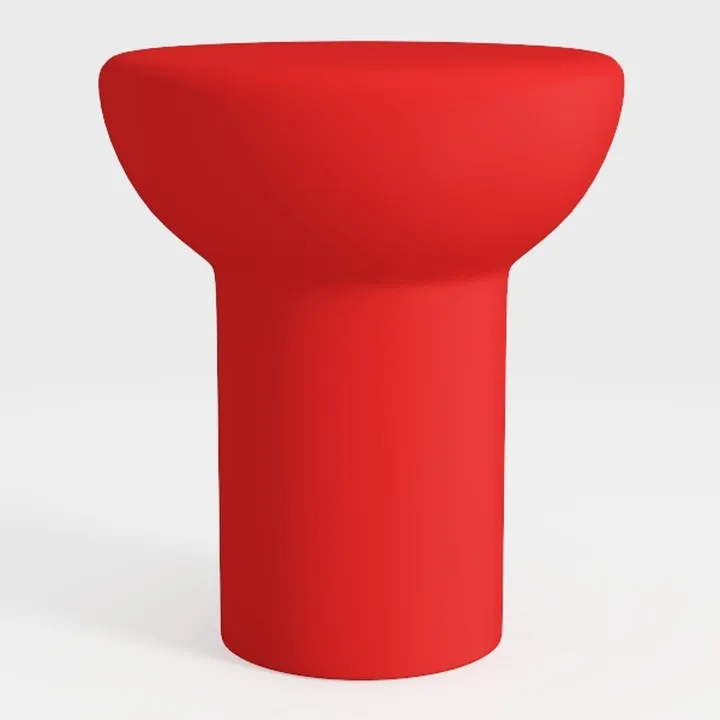 Wolkemer 4PCS 24x43 Inch Red Round Cocktail