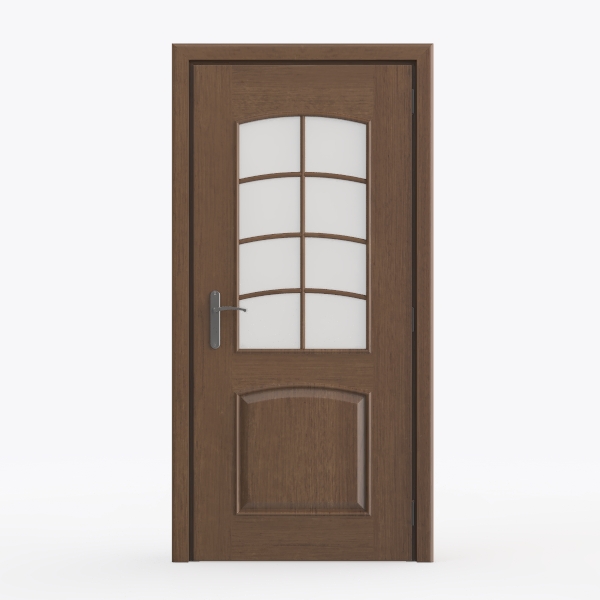 VDOMDOORS Front Exterior Prehung Metal-Plastic