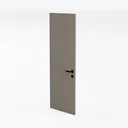 32" x 80" Interior Door Slab Only, Plain Flush  Left 45 Degree View