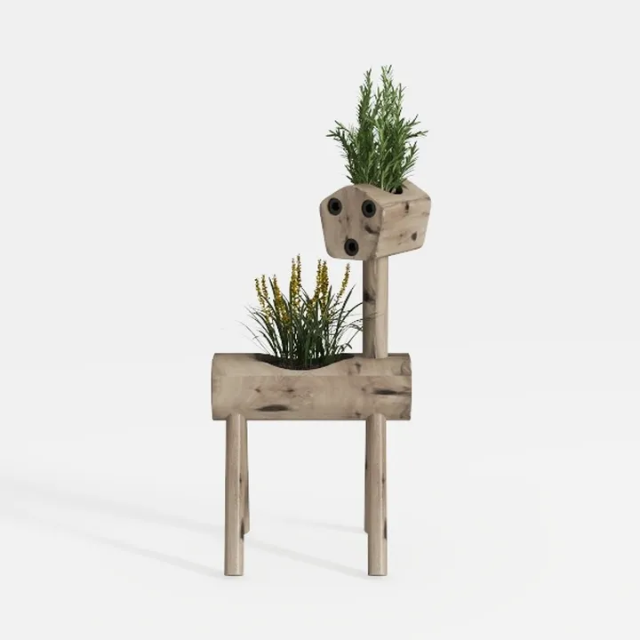 flower stand-Green Glimmer