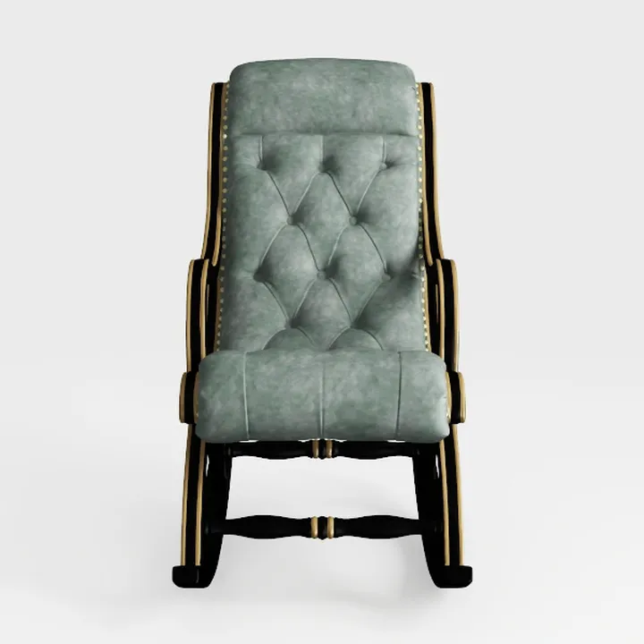 Christmas Office Chair Cover Green,Printed Elk