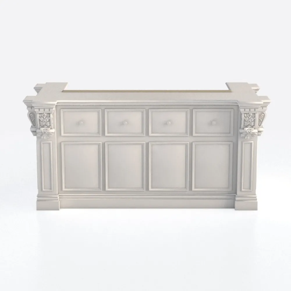 Solid Wood Sideboard Buffet 65.9" W, 16.9" D, 31.6