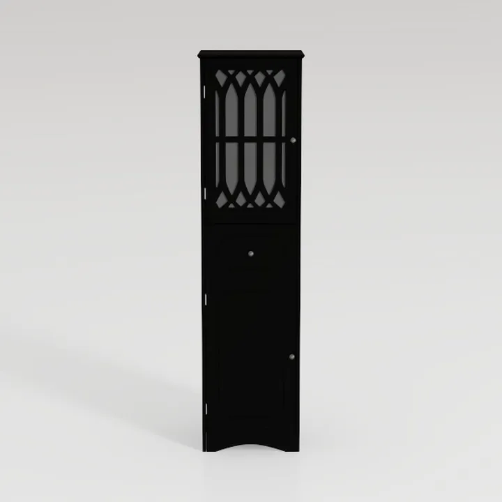 ChooChoo 67" Tall Bathroom Storage Cabinet