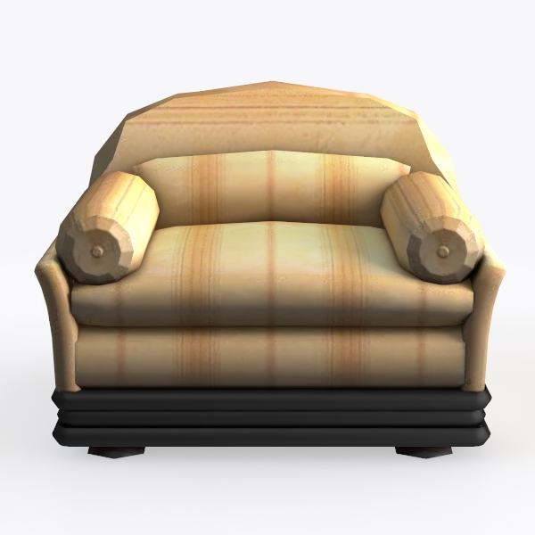 Striped Clein Armchair