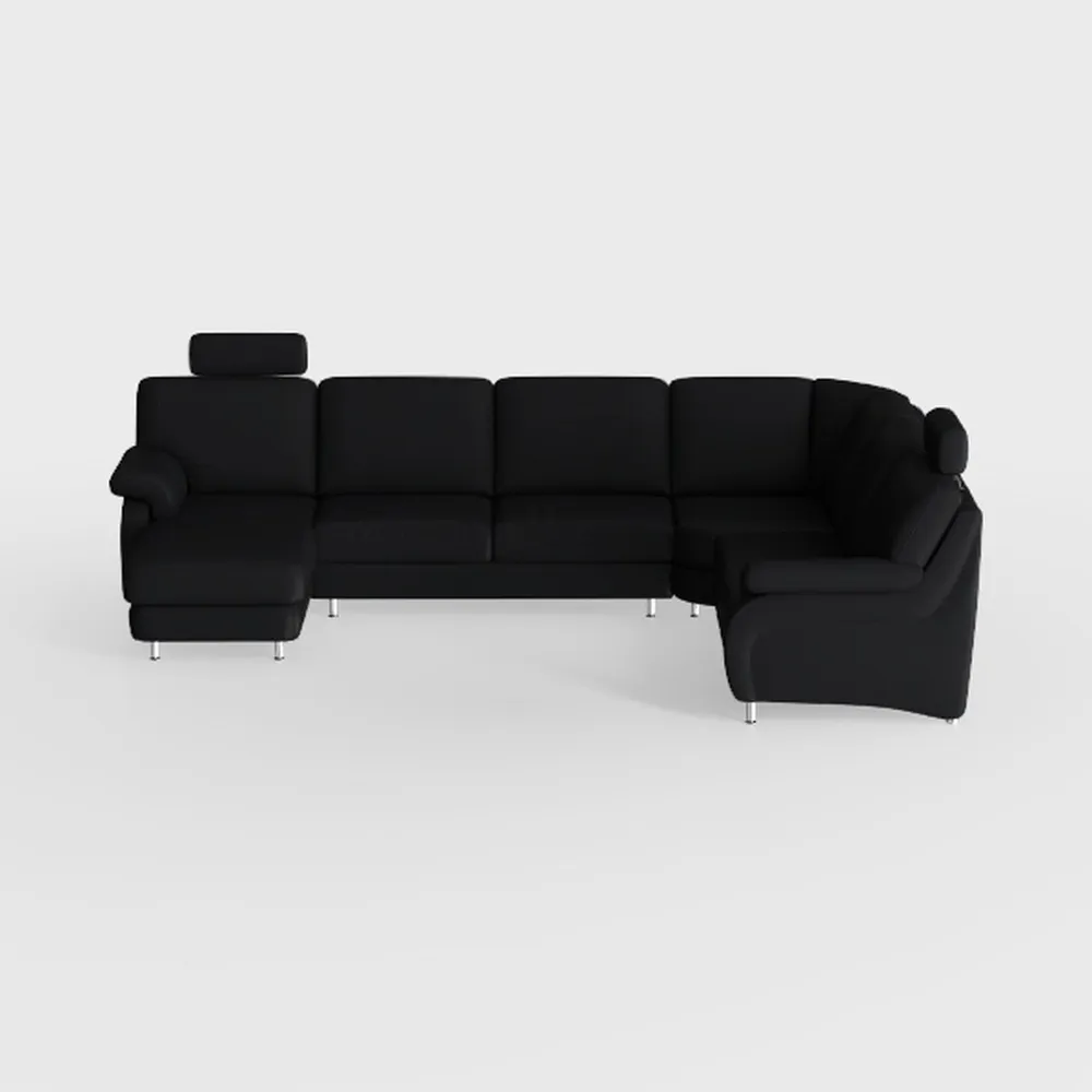 Valencia Nathan Napa Leather Couch - 4 Seats with 