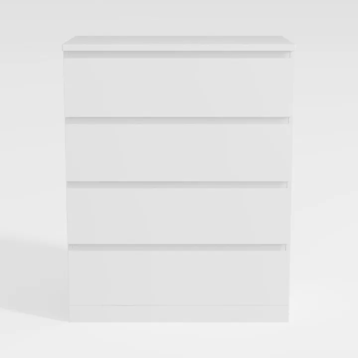 5 Drawer Wood Dresser for Bedroom, 43" Tall Chest