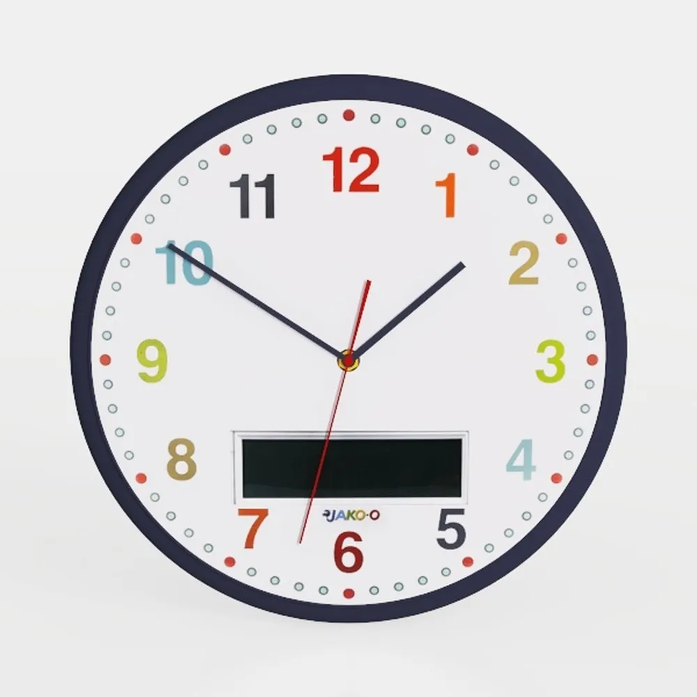 Kiera Grace Aster Round Wall Clock, 10" x 10"