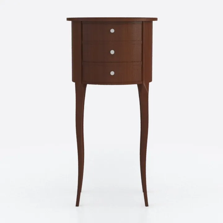 STO'SENSE Nightstand w/Charging Station & 3 Drawer