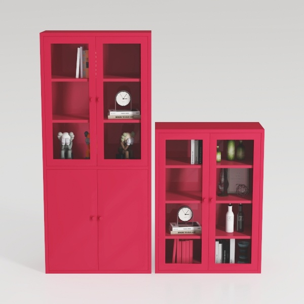 bookcase-Viva Magenta