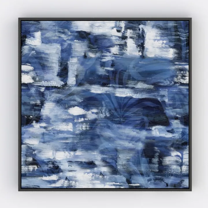 Wieco Art Water Lilies Canvas Prints Wall Art of