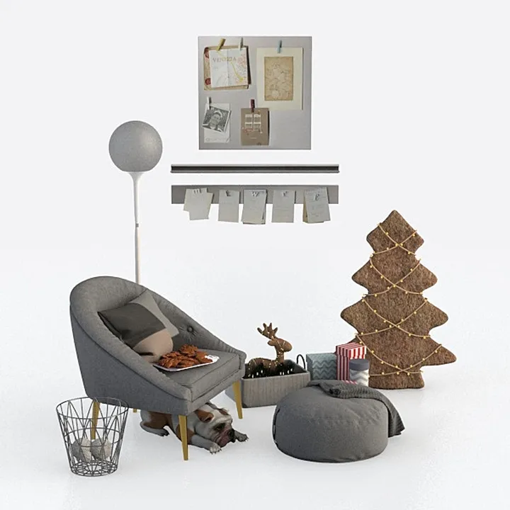 Christmas living room-Jingle Bell