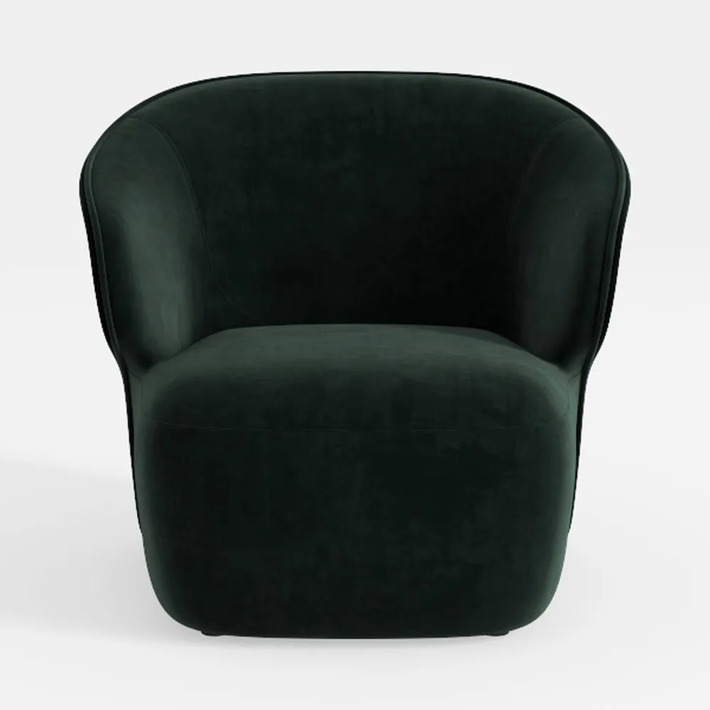 Ball & Cast 360° Swivel Accent Chair,Upholstered
