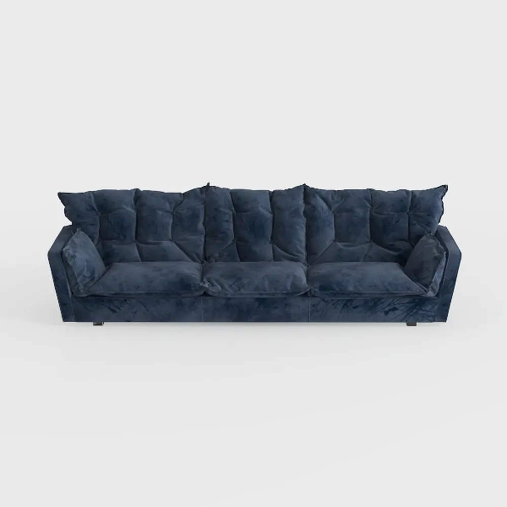 130" Extra Large Modular Sectional Sofa, Oversized