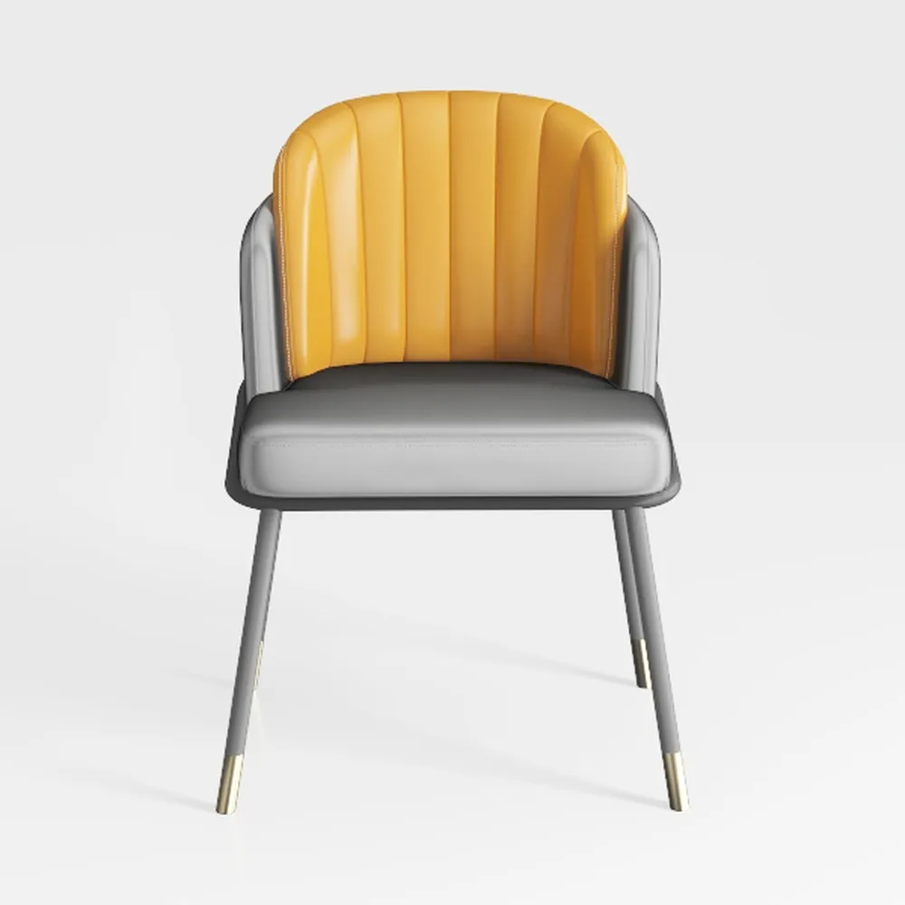 Stool Set of 2 Ergonomic Bar Stools Black Chrome P