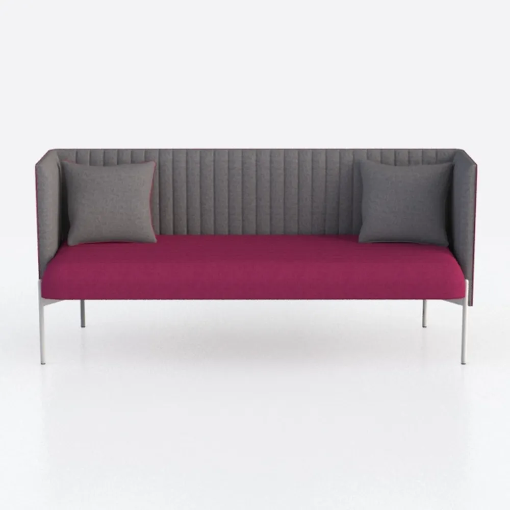 ZJhome 50’’ Armless Loveseat Sofa, Comfy Upholster