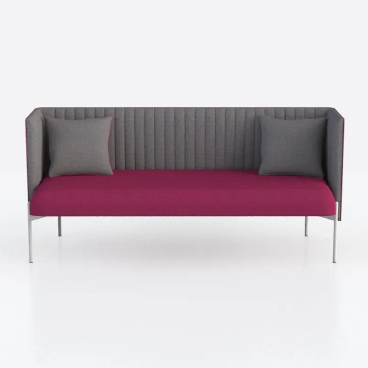 ZJhome 50’’ Armless Loveseat Sofa, Comfy Upholster