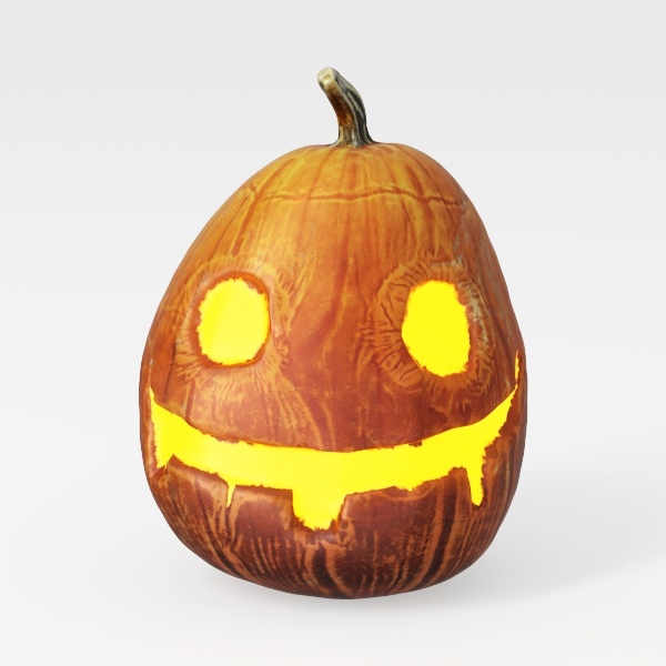 Flickering Halloween Big Pumpkin