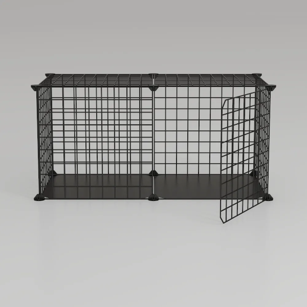 Storage Basket with Handle, Large Rectangular