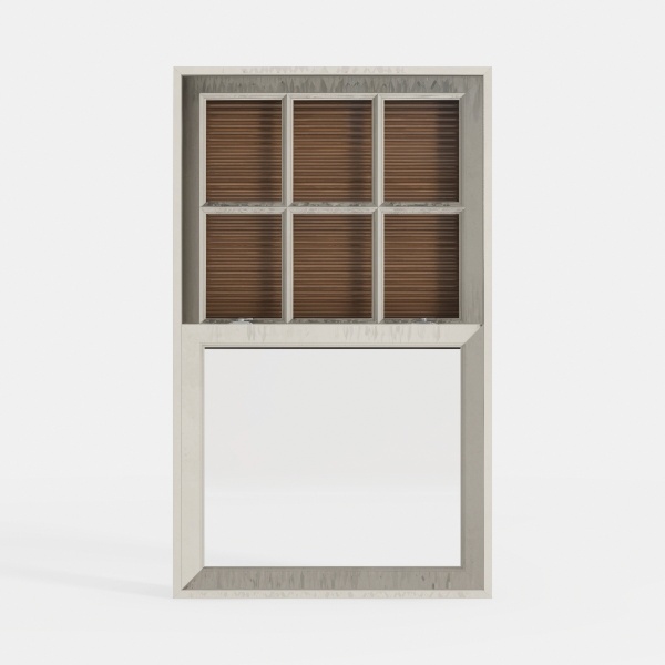 Kokorona Cordless Bamboo Roman Shades with